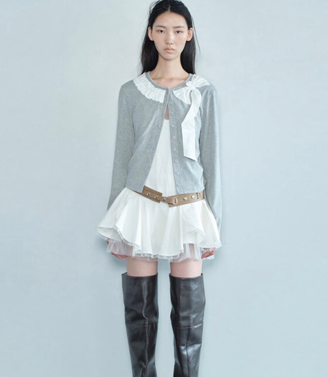 세릭 벨트 FLAT SNAP BELT / BEIGE 상품이미지3