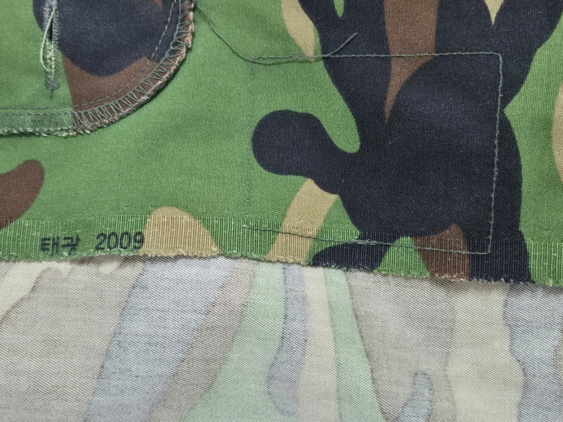 육군 구형 유도탄사령부 행정 하사 후기형 동계 전투복 상의 자켓 (S) 상품이미지7