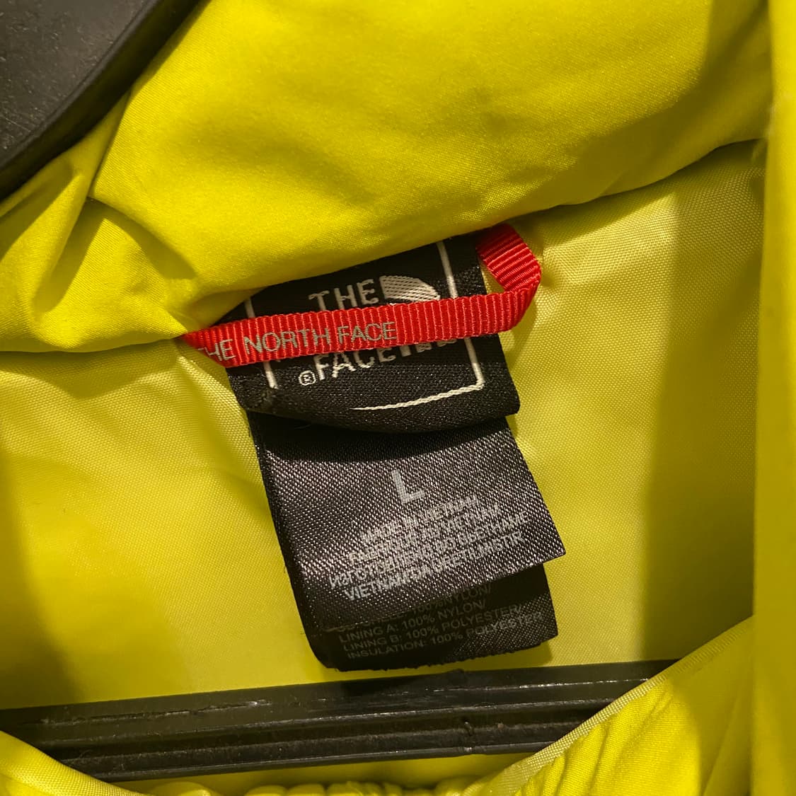 노스페이스 커스텀 형광 패딩조끼 상품이미지3