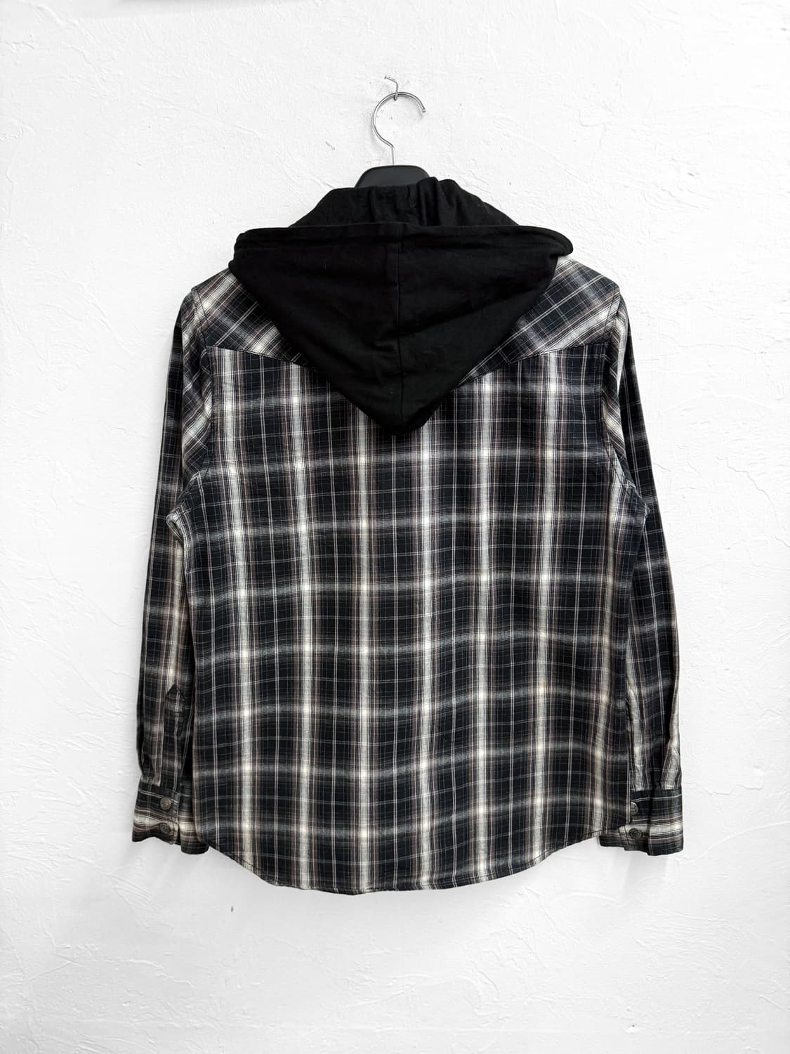 urban collection 레이어드 후드 셔츠 상품이미지5