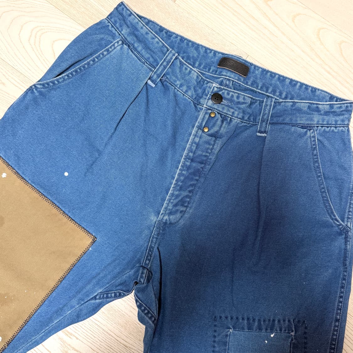 메이드원 (MADEWORN) / 패치워크 데님 초어 팬츠 / 32 새상품 상품이미지5