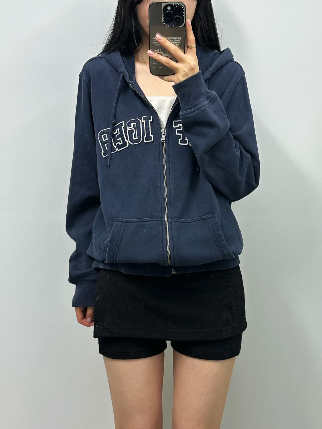 타미힐피거 네이비 후드집업 상품이미지1
