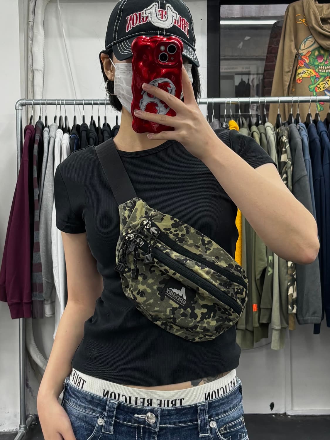 그레고리 카모 힙색 상품이미지1