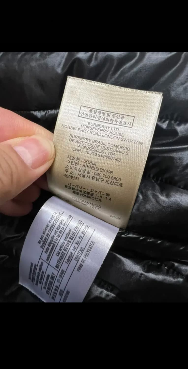 버버리 타탄체크 더플코트 상품이미지7