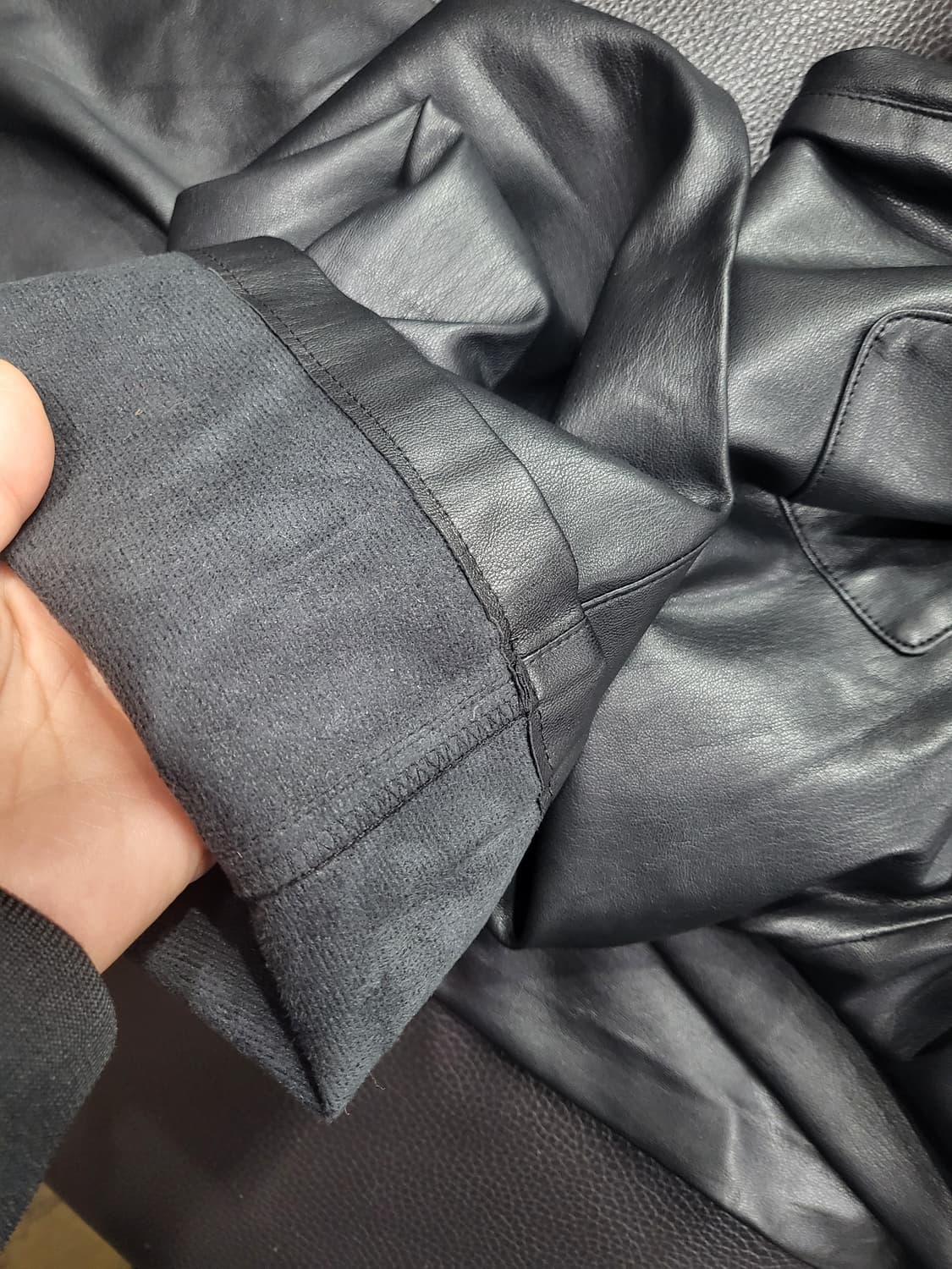 쉬즈미즈 합성가죽 밴드 팬츠 상품이미지7