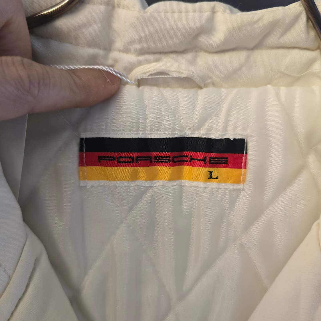 포르쉐 PORSCHE 자켓 화이트 크레스트 빈티지 상품이미지4