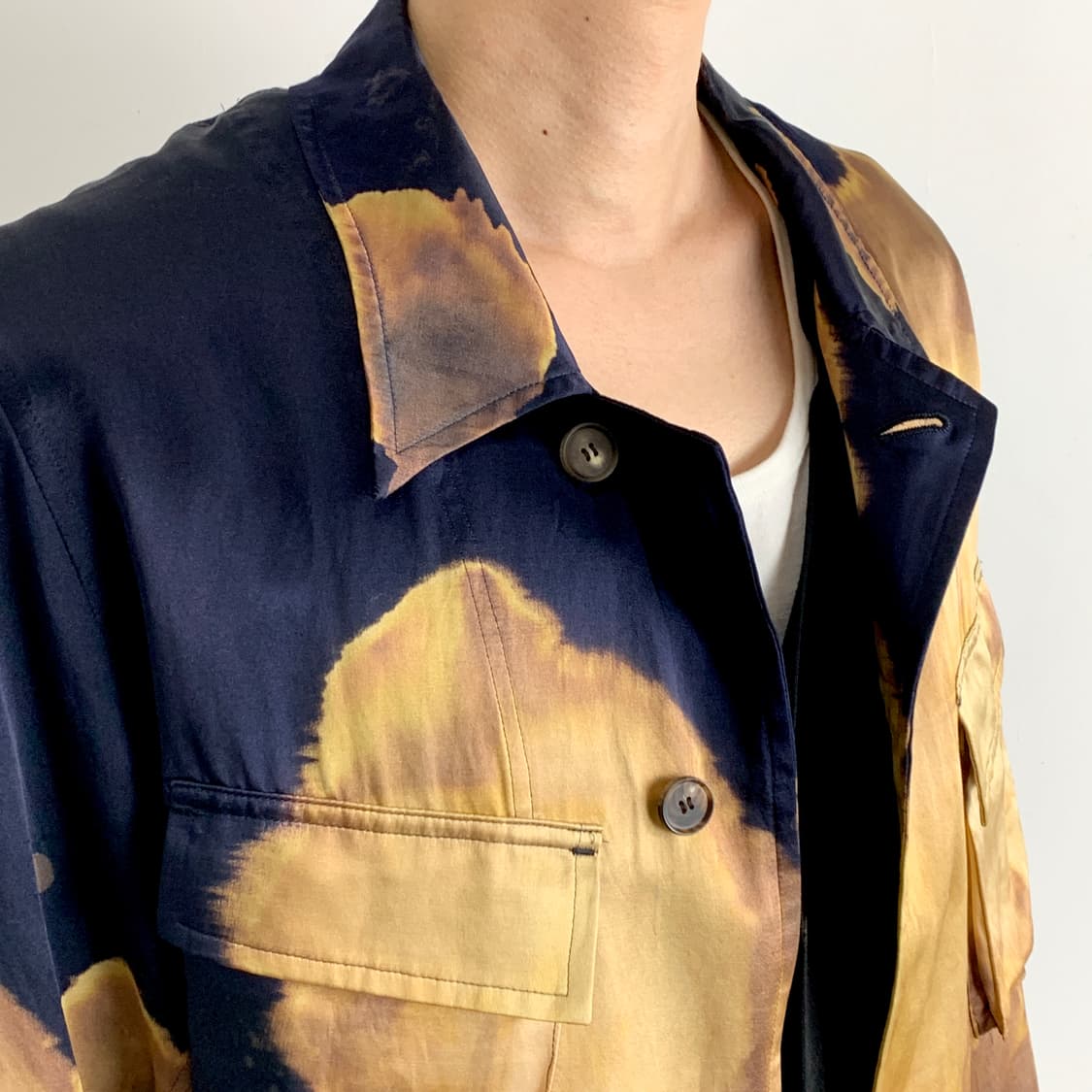 베드 제이 더블유 포드 밀리터리 실크 셔츠 자켓 상품이미지3