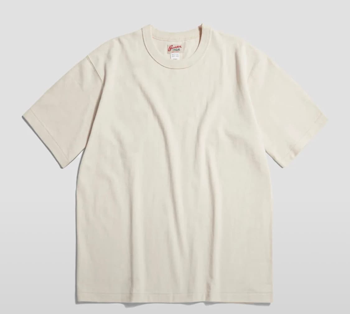 브론슨 톰킨스 루프휠 튜블러 반팔 티셔츠 L 상품이미지1