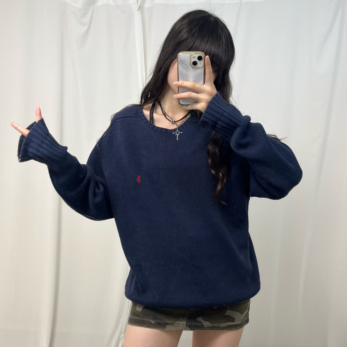 Polo Ralph Lauren navy knit 상품이미지1