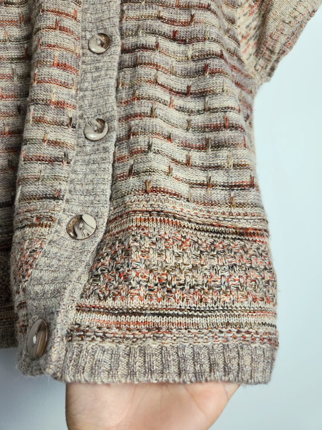 반소매 모리 니트 가디건 상품이미지9