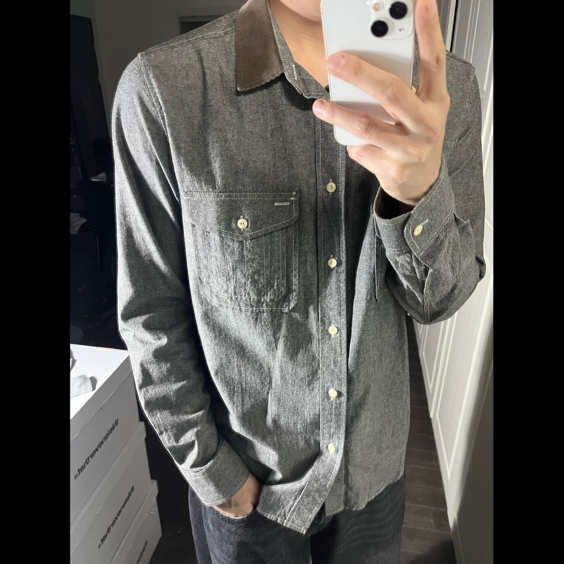 [L] ELOQ 엘록 셔츠 상품이미지1