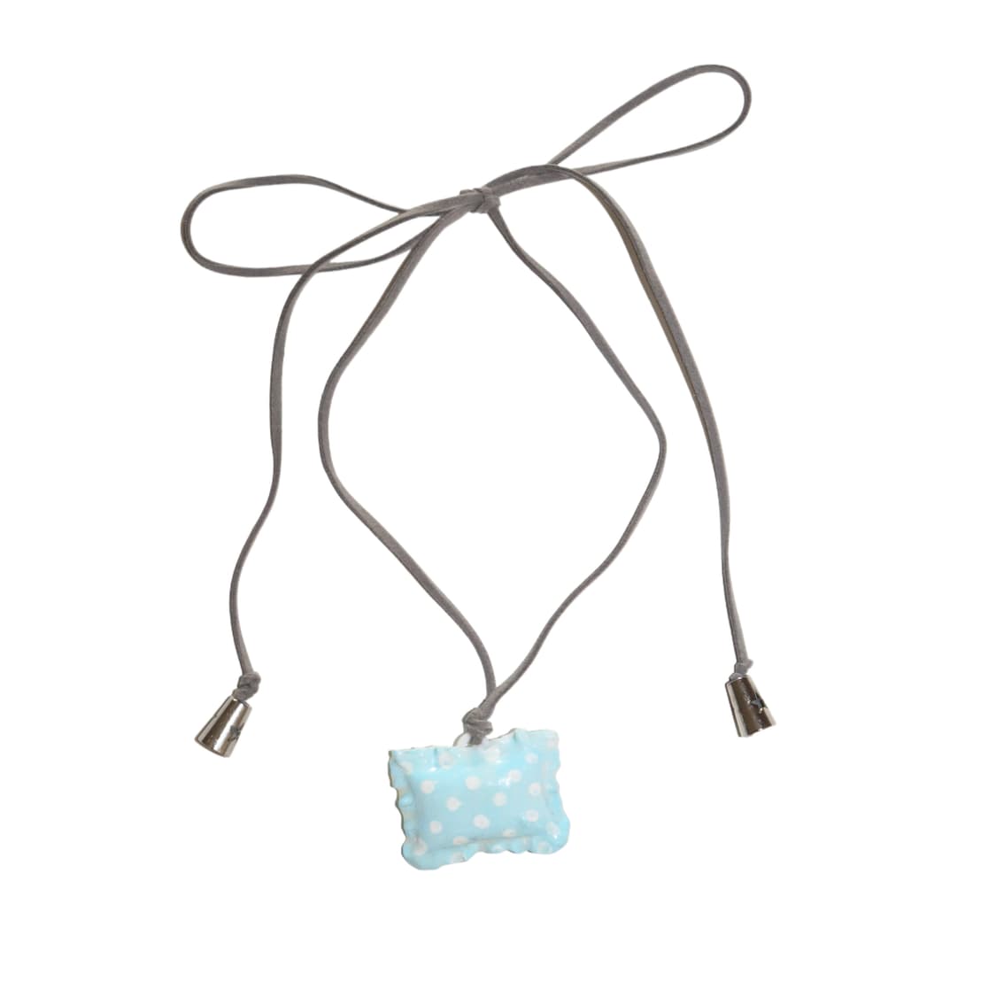 Secret Tooth Pillow Necklace (Blue) 상품이미지1