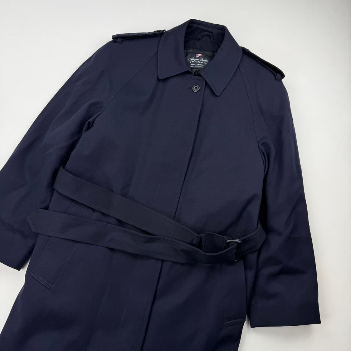 Newport harbor 네이비 트랜치코트 신슐레이트 내피 포함 상품이미지2