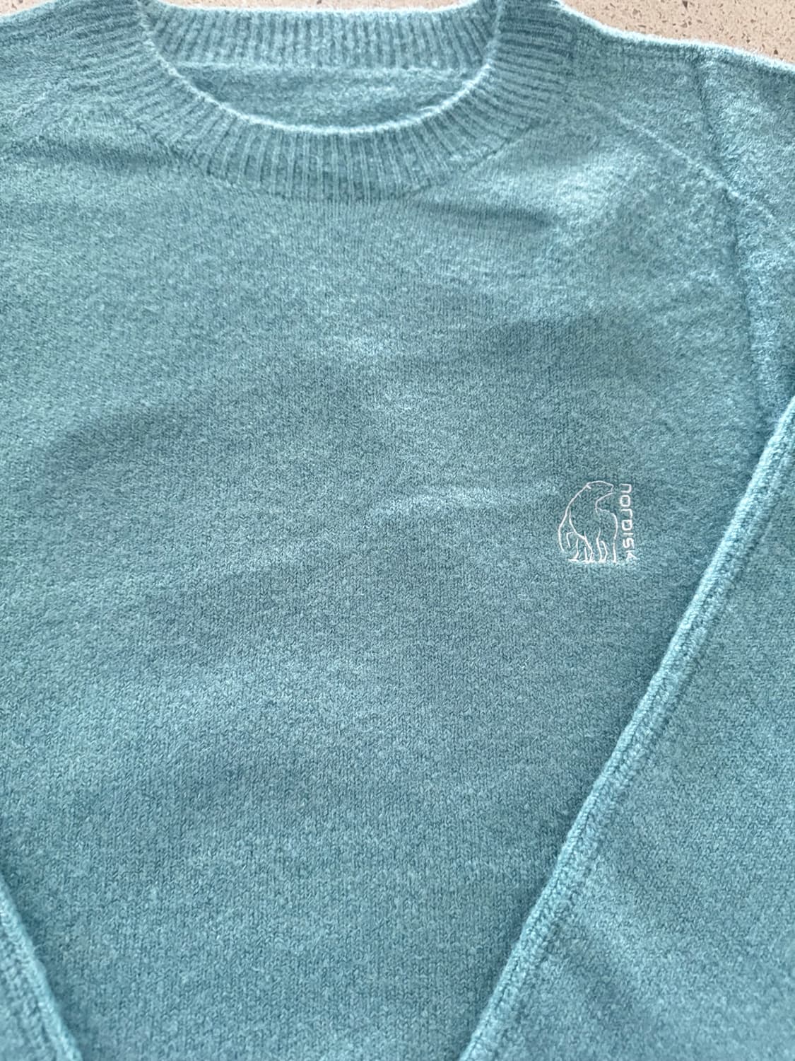 노르디스크 스몰 플라베어 라운드 스웨터 니트 MINT XL 상품이미지6