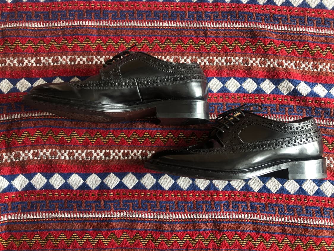 금강제화 리갈 블랙 윙팁 구두 250 상품이미지3