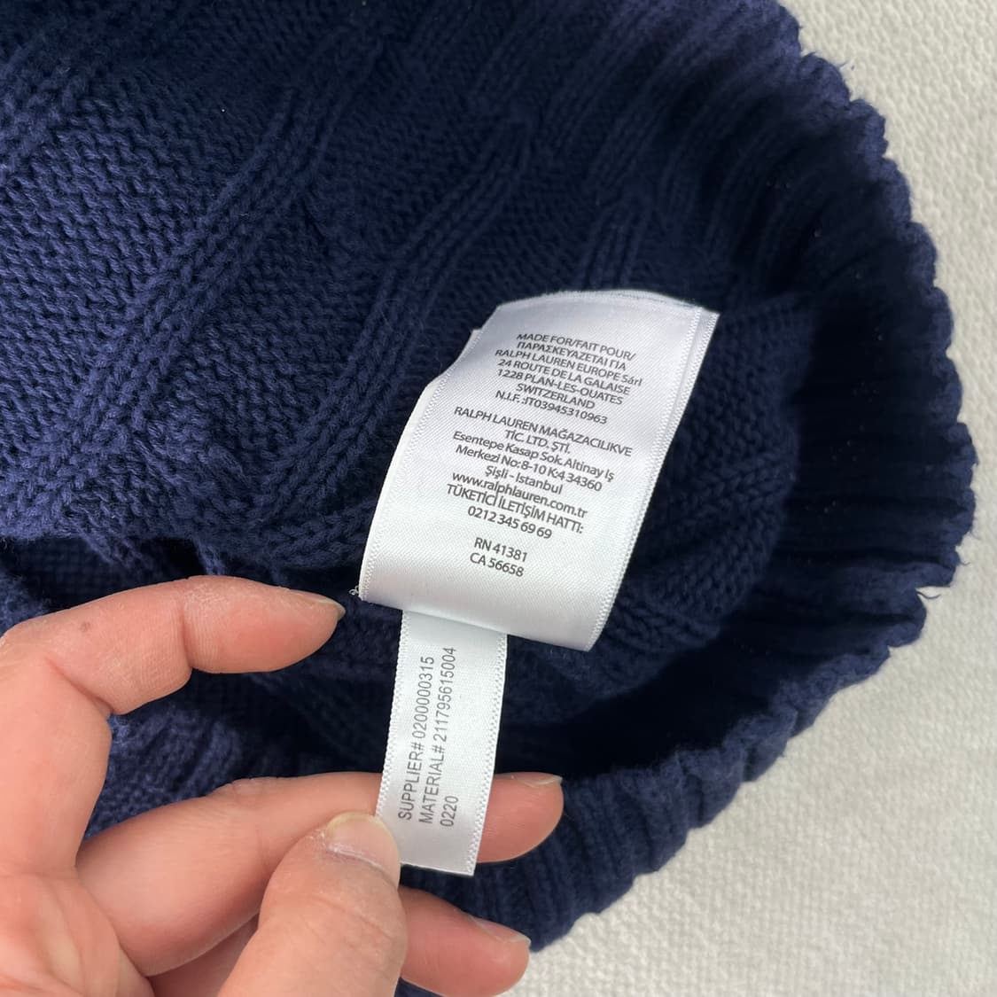 95 폴로랄프로렌 꽈배기 반팔니트  상품이미지6