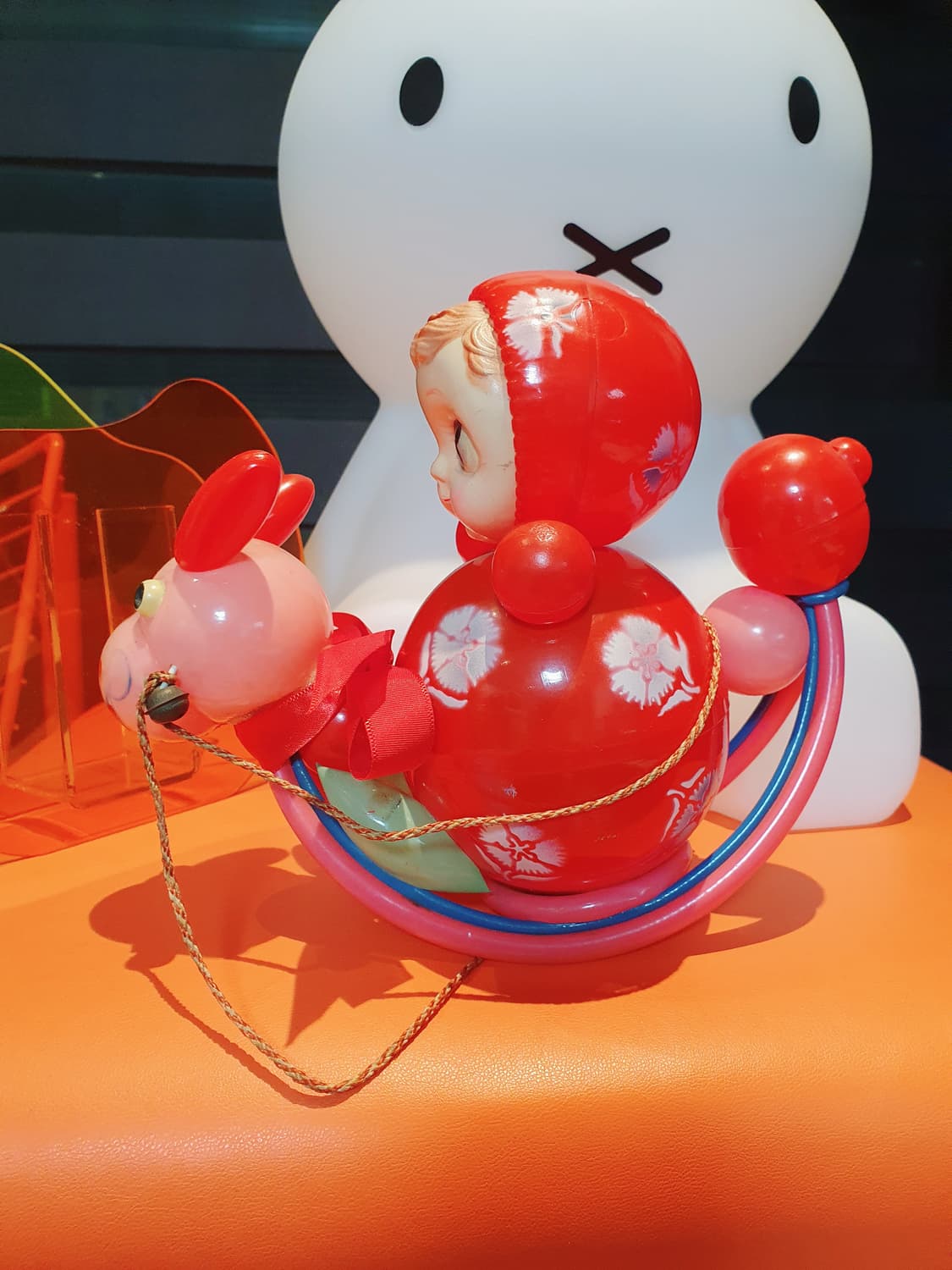 빈티지  쇼와 일본 오뚝이 인형 상품이미지2