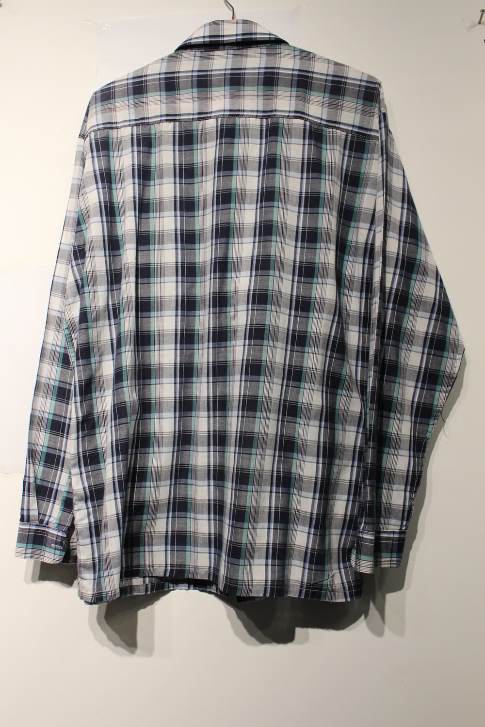 246. 네이비·그레이 톤 체크 패턴 셔츠 상품이미지3