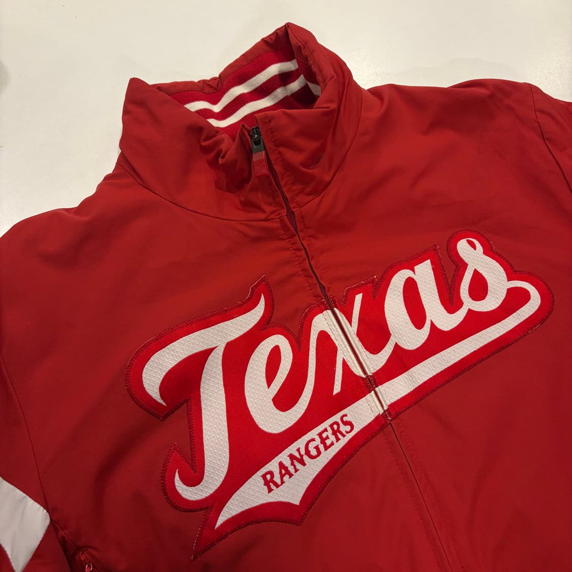 [100] 14s MLB 엠엘비 텍사스 레인저스 야구 점퍼 레드 C665 상품이미지3