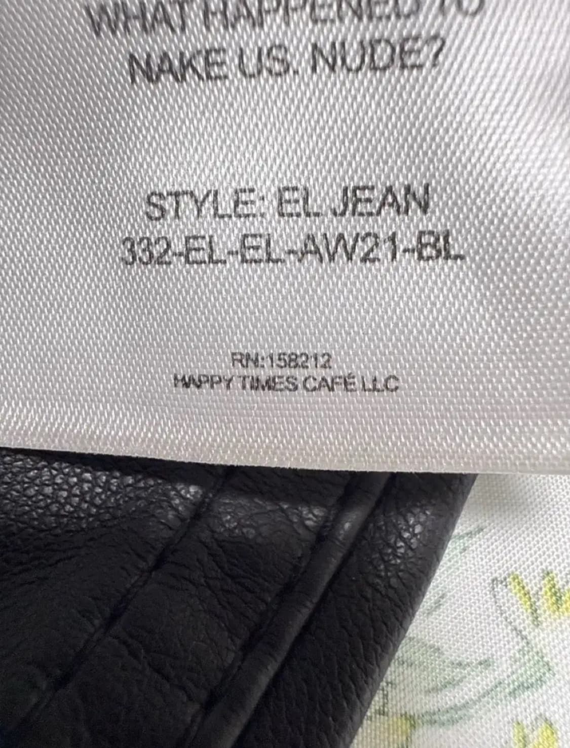 ECKHAUS LATTA 투컬러  에코레더 팬츠 상품이미지10