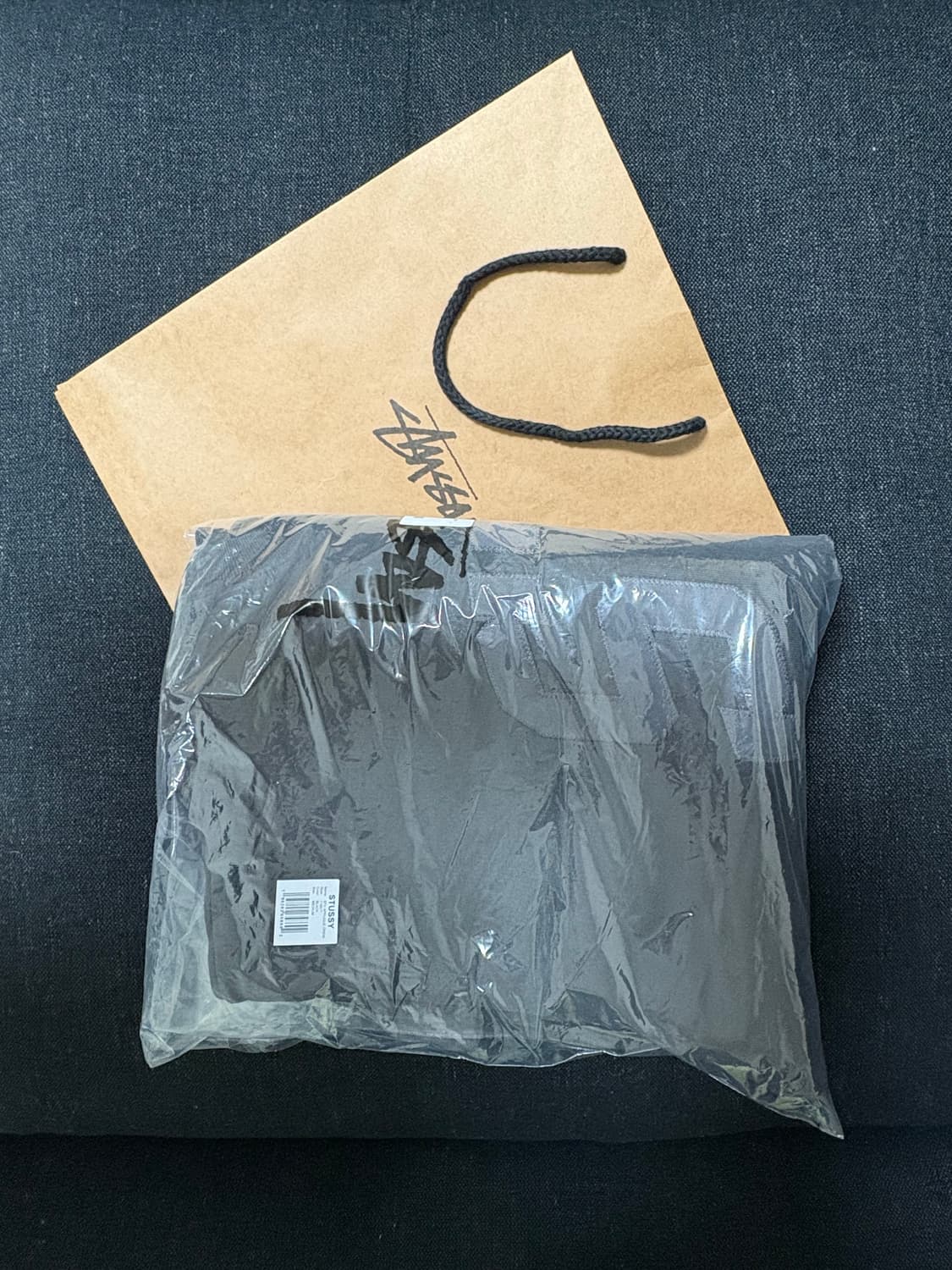 STUSSY 스투시 STU 아플리케 맨투맨 M 상품이미지3