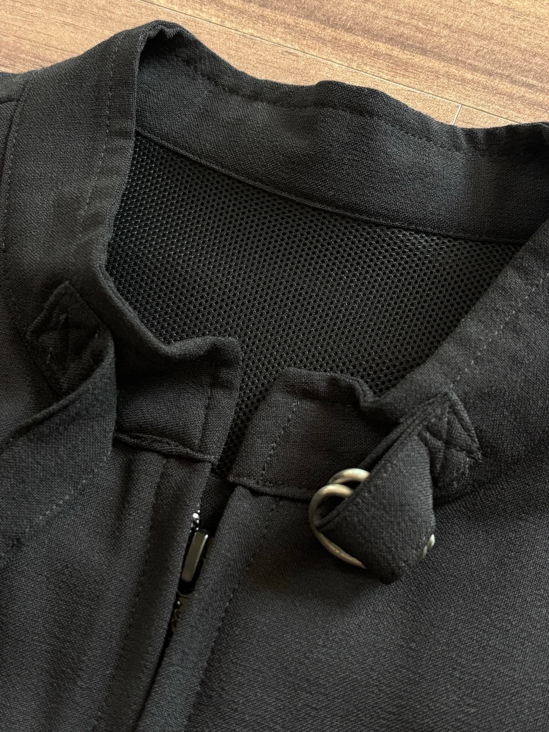 빈티지 반팔 집업 상품이미지3