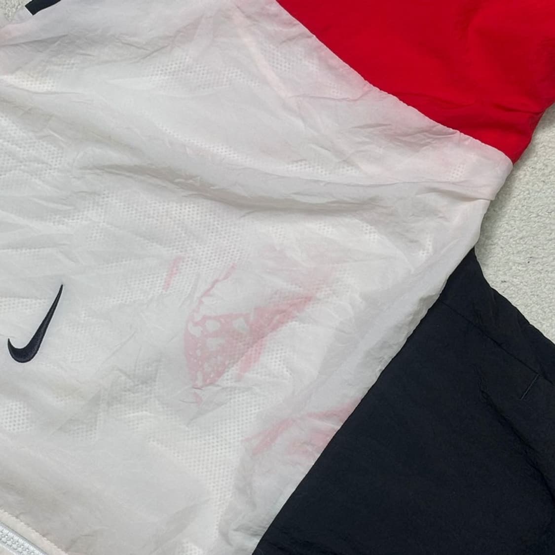 NIKE 빅로고 나일론 윈드러너 자켓 L 상품이미지8