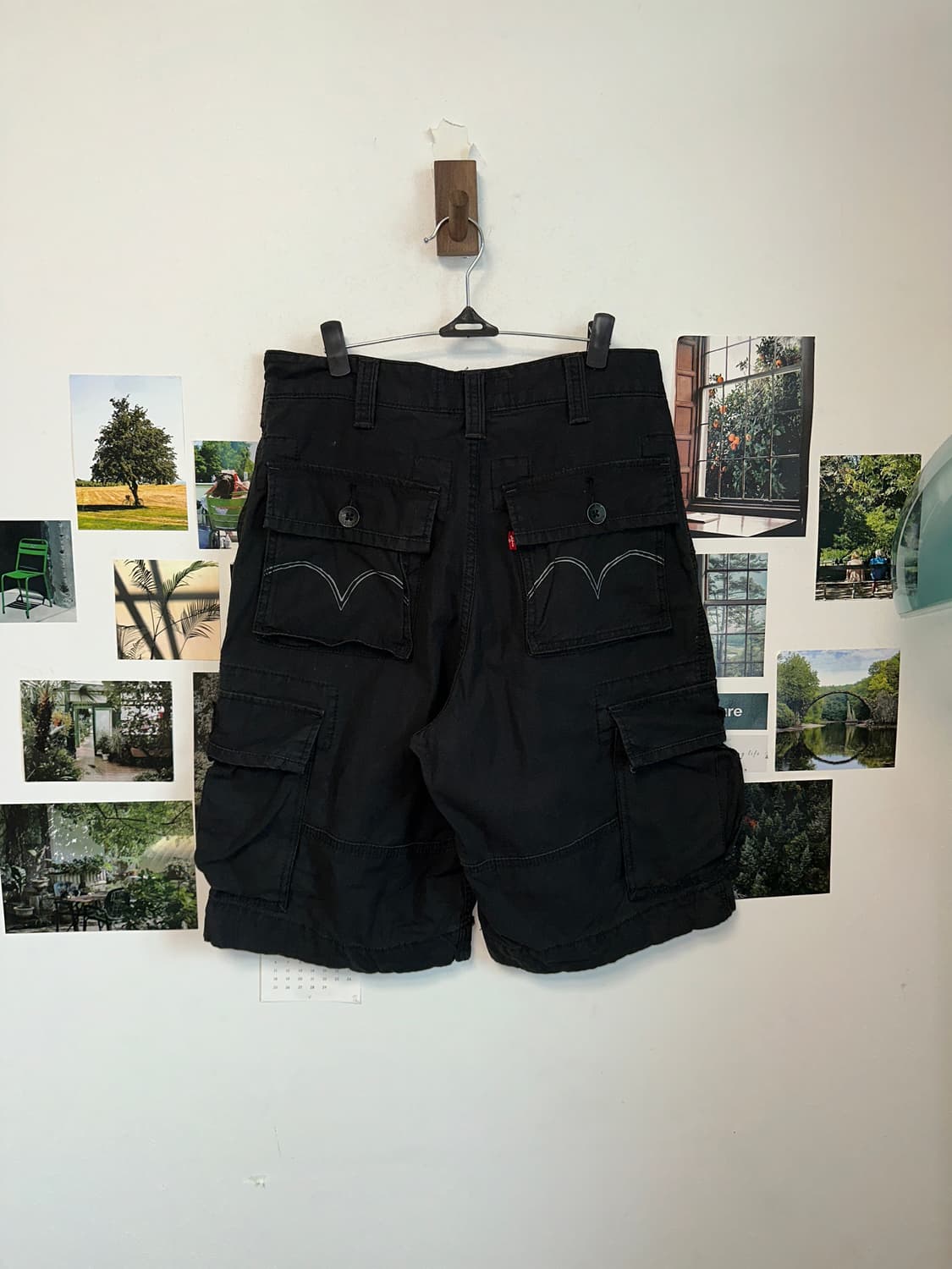 Levi’s black cargo half pants 상품이미지1