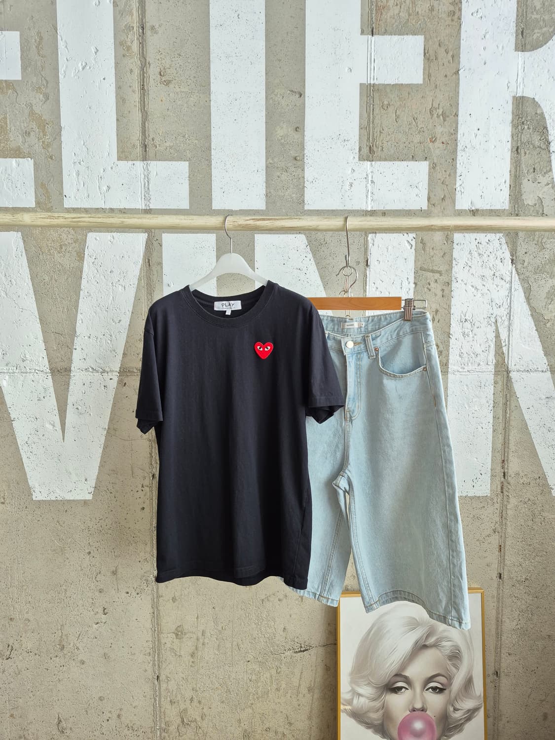 꼼데가르송 반팔 티셔츠 상품이미지1