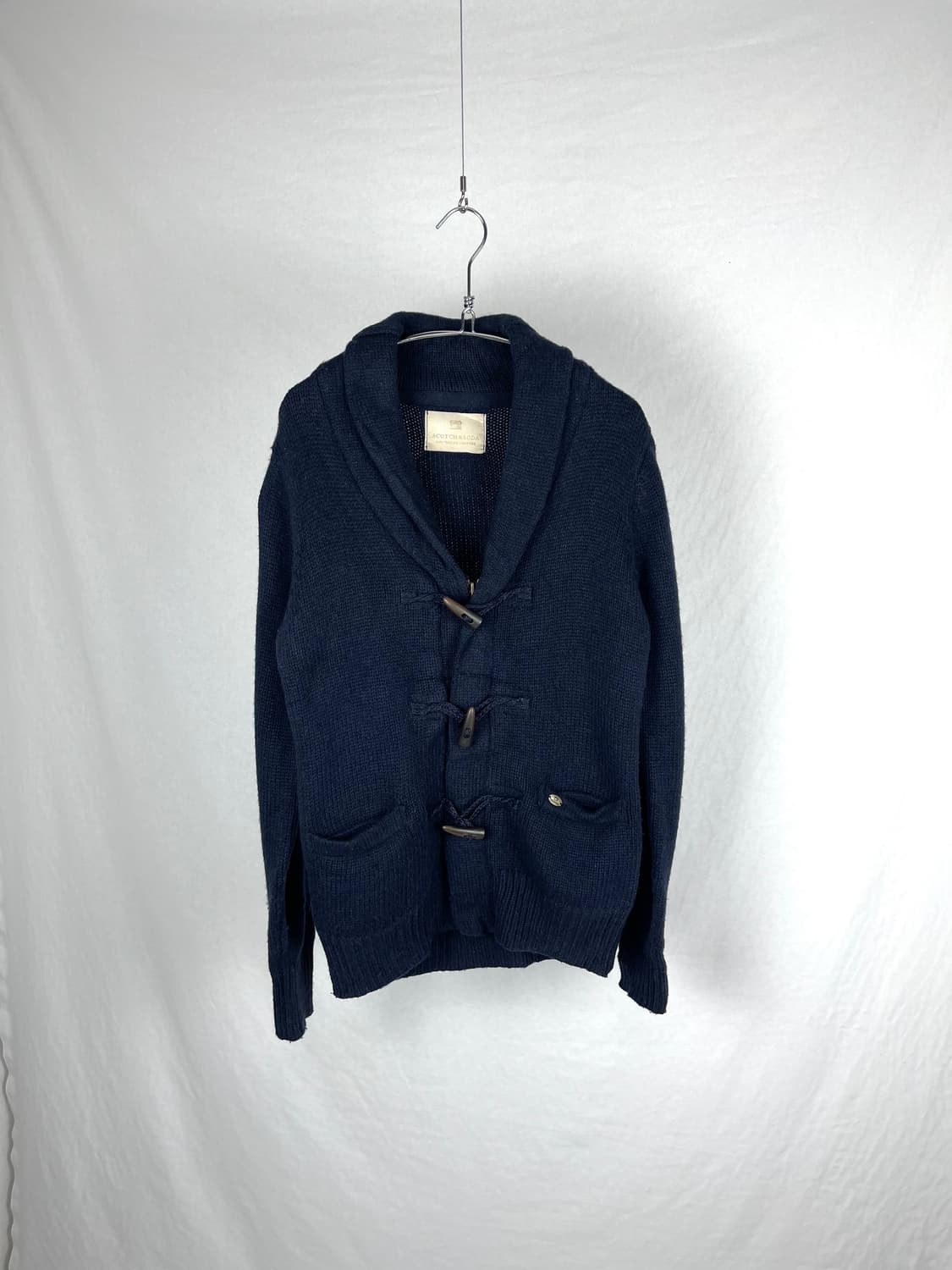Scotch & Soda 소뿔 단추 네이비 가디건  상품이미지1