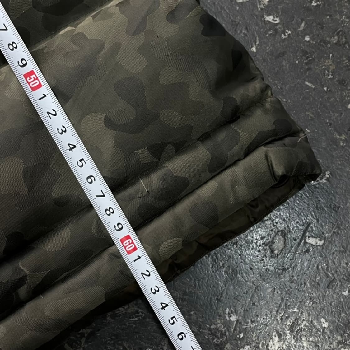 100 까스텔바작 카모 패딩 상품이미지9