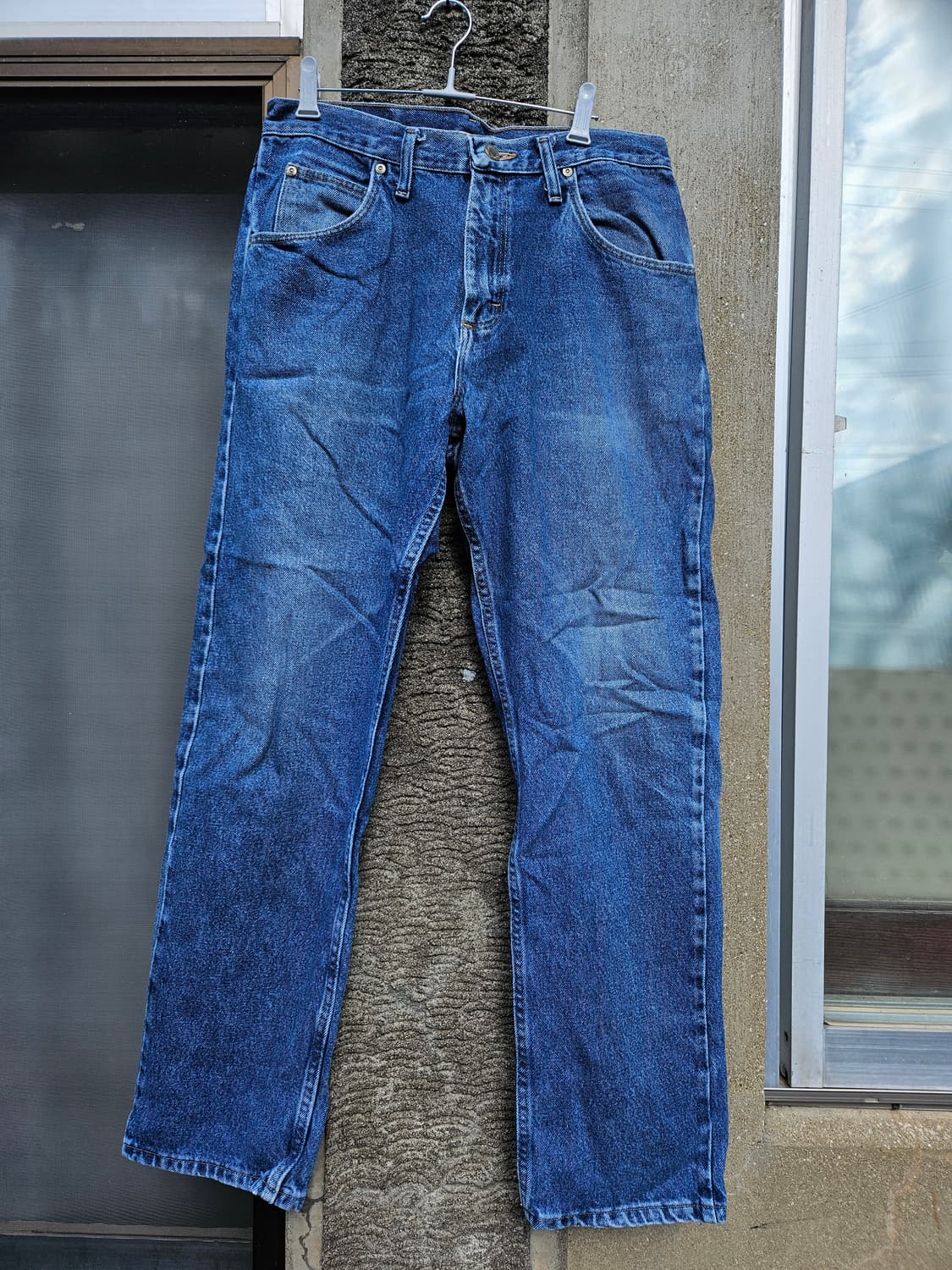 랭글러 빈티지 중청 릴랙스드핏 데님 (32×30 / 지퍼플라이) 상품이미지1