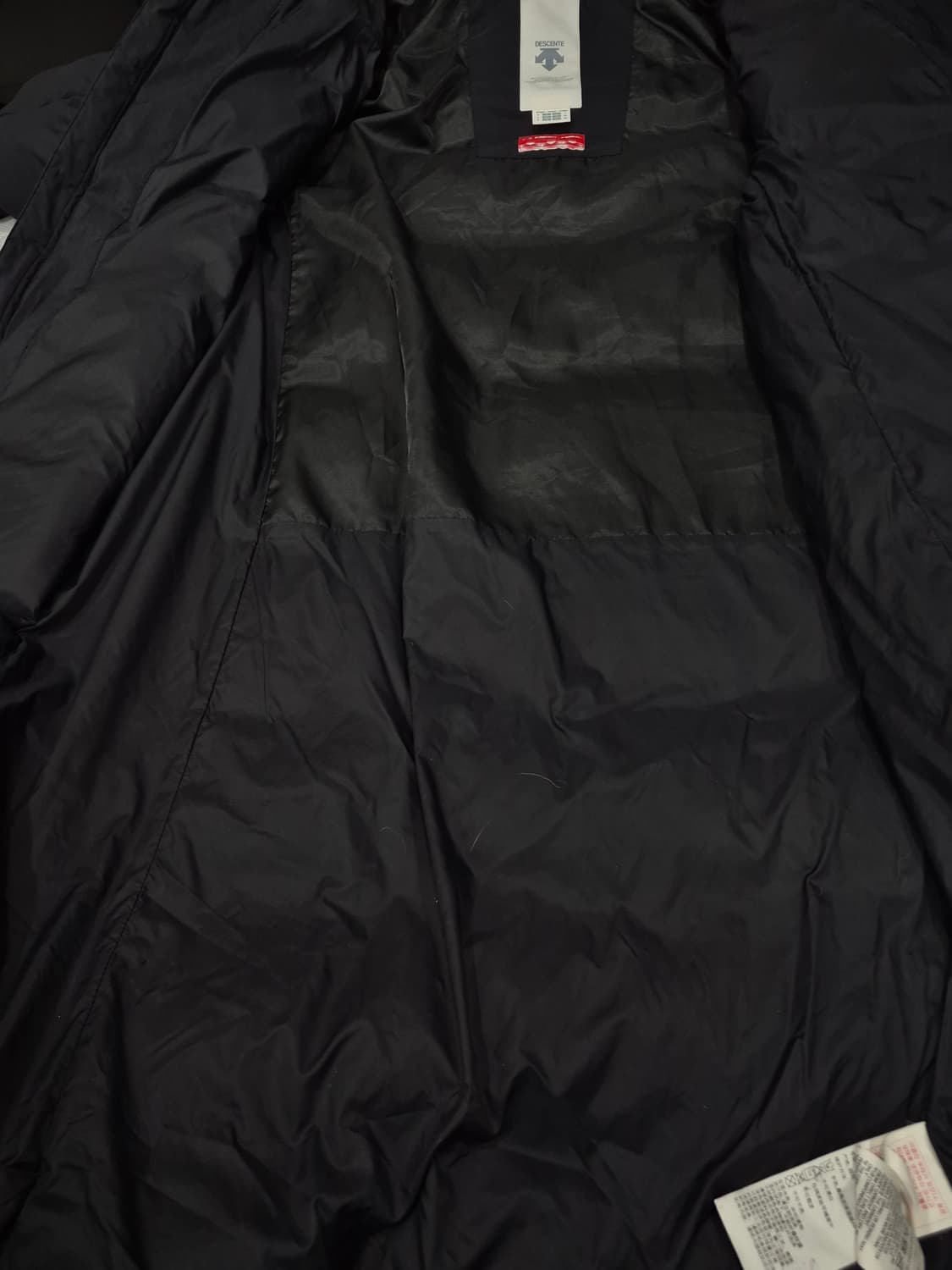 데상트 스위스 스키팀 덕다운 롱패딩 스키복 여성 85~90사이즈 상품이미지5
