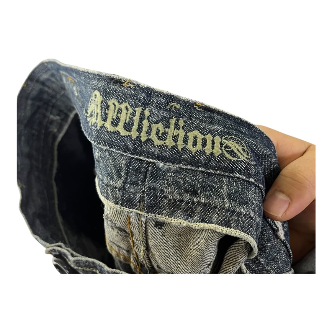 [JPN] 빈티지 크로스 페이드 데님팬츠 상품이미지6