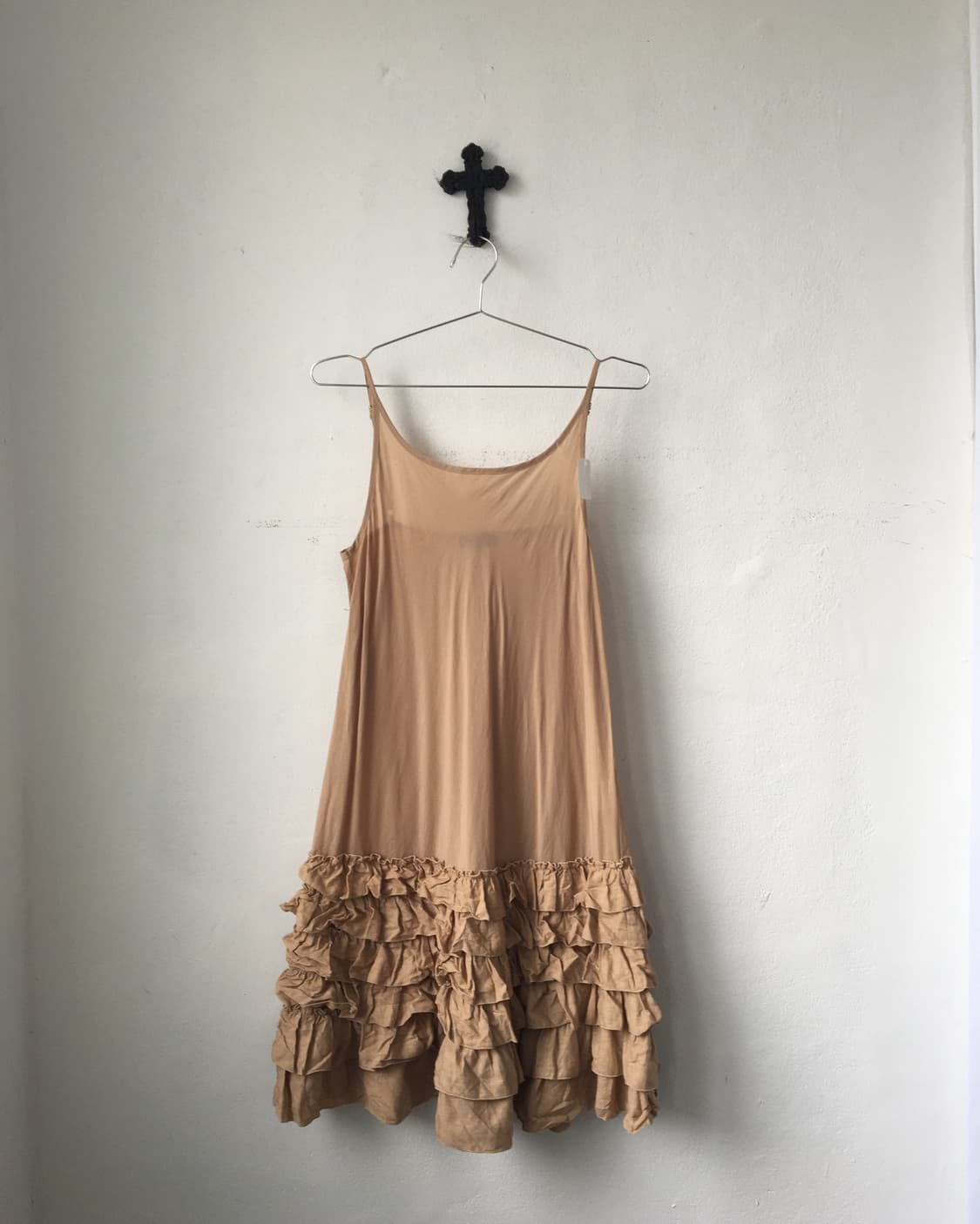 Frill layered sleeveelss onepiece 상품이미지2