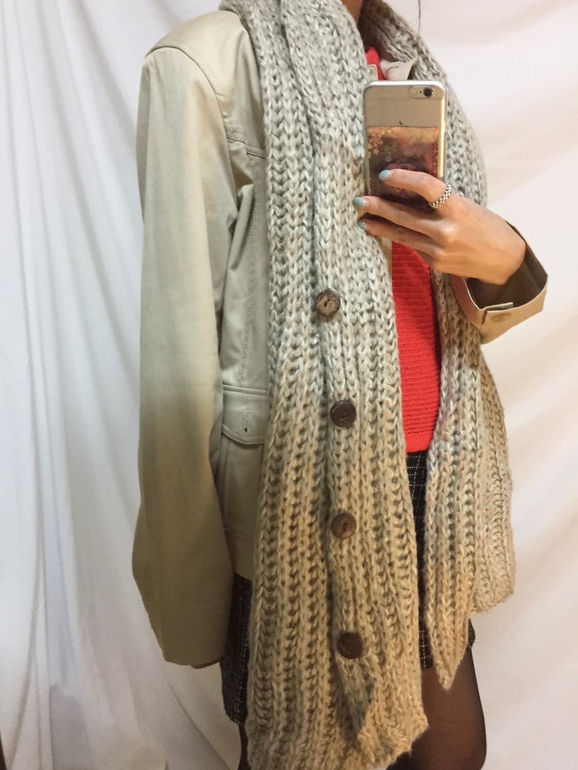 단추 목도리 상품이미지3