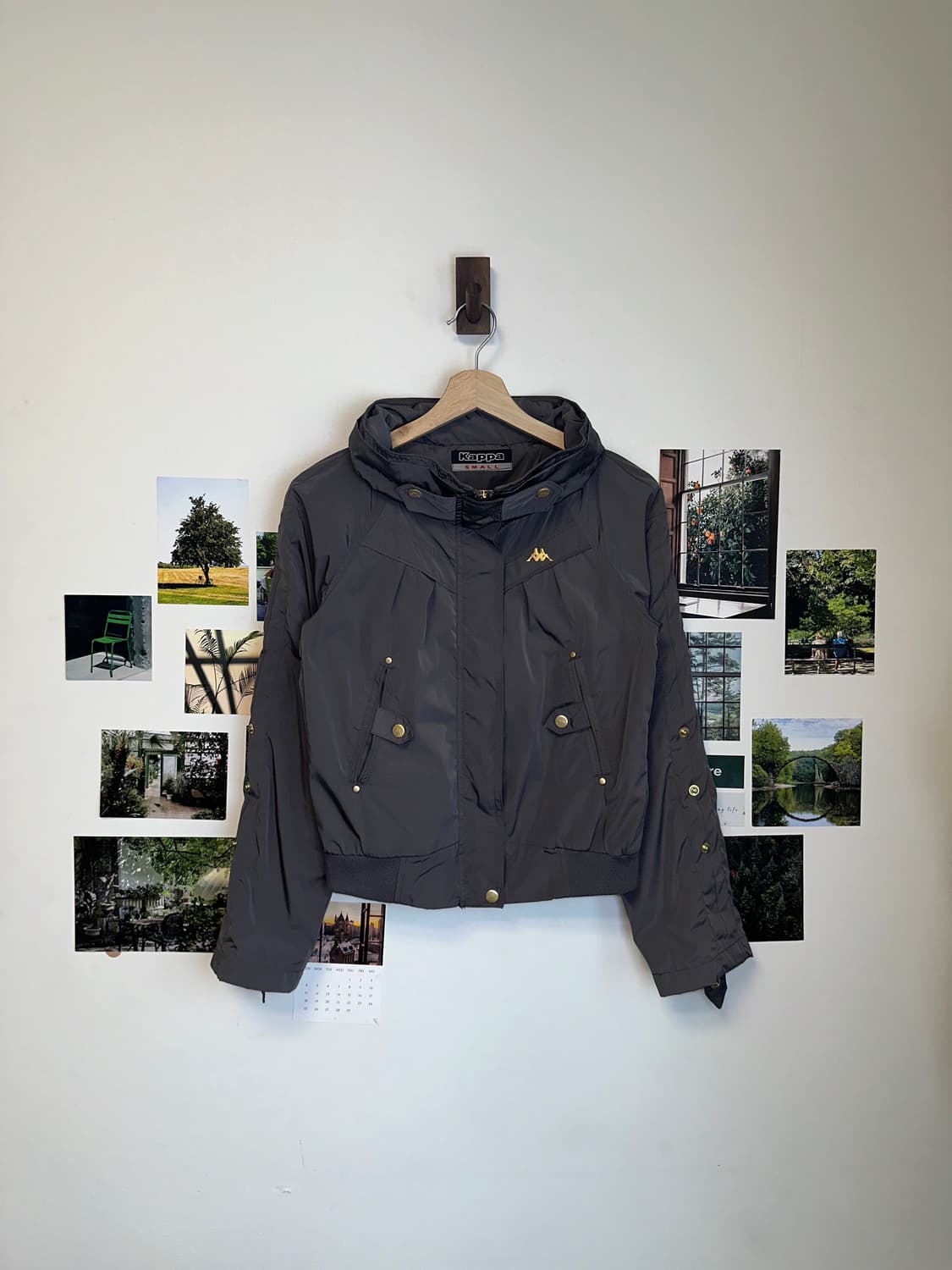 Kappa charcoals y2k 바람막이 상품이미지3