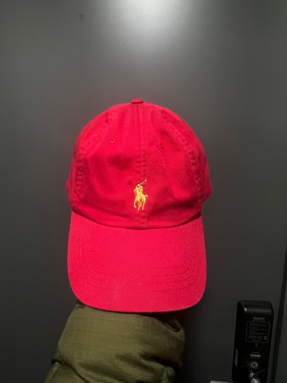 폴로 랄프로렌 레드 볼캡 상품이미지1