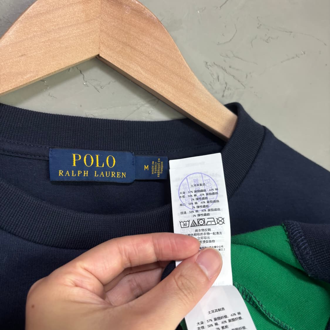 폴로 랄프로렌 스트라이프 맨투맨 상품이미지4