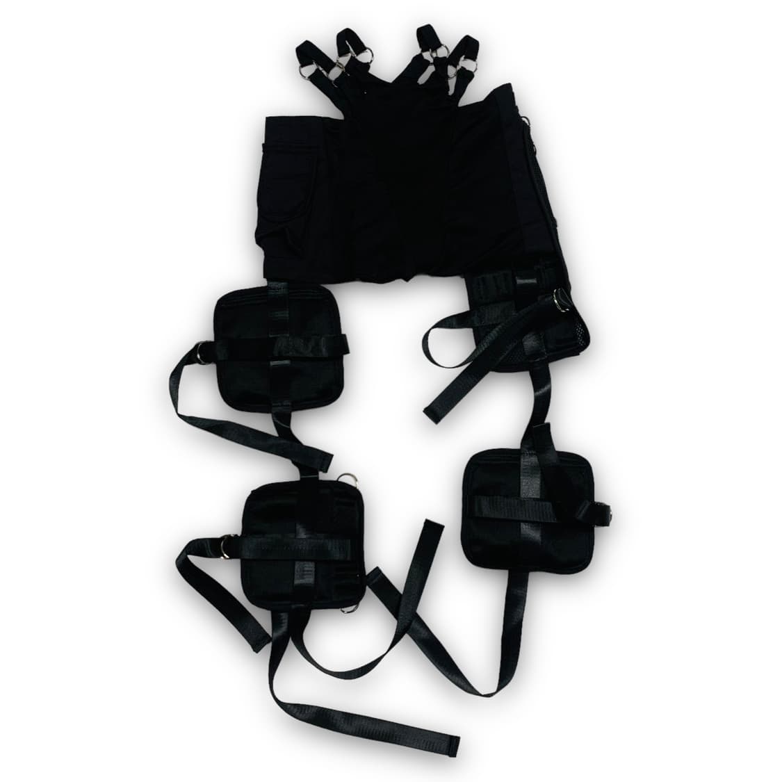 NAMILIA y2k 택티컬 스트랩 블랙 팬츠 (xs) 상품이미지3