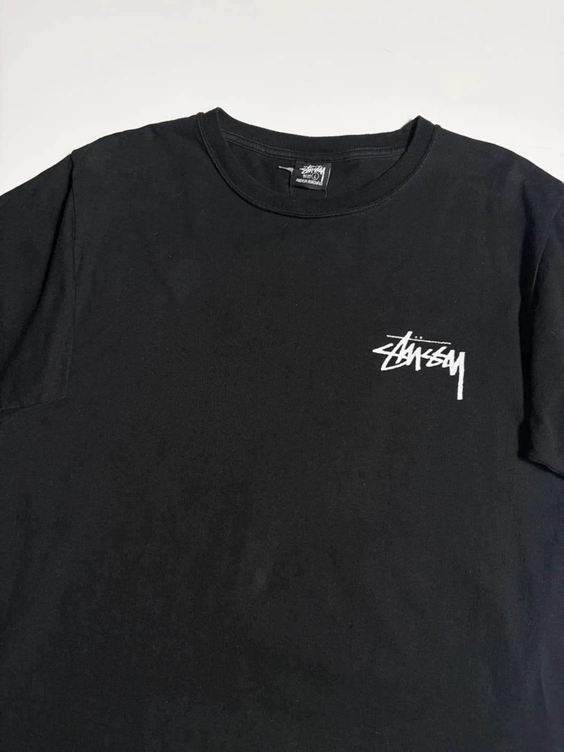 스투시 STUSSY 체리 그래픽 코튼 반팔 티셔츠 R1532 상품이미지4