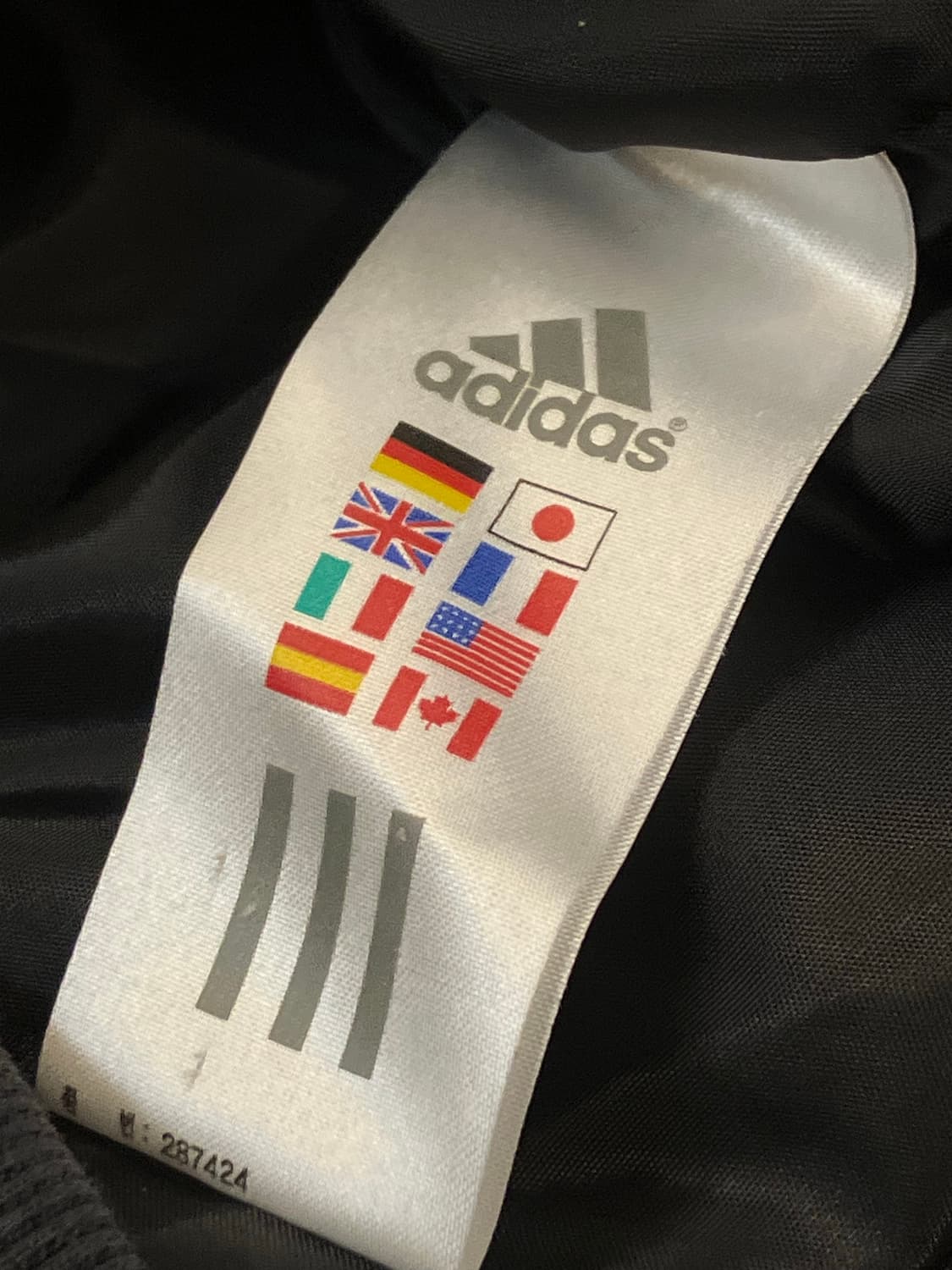 아디다스 패딩 자켓 블랙 100   #csz3101  상품이미지5