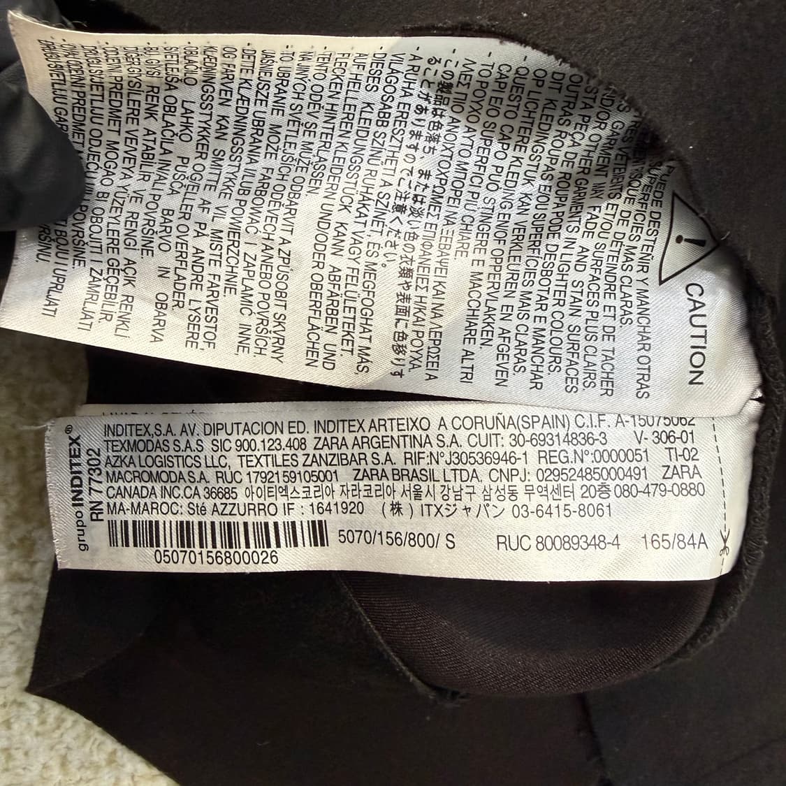 S 자라 스웨이드 미니 원피스 0203T 상품이미지4