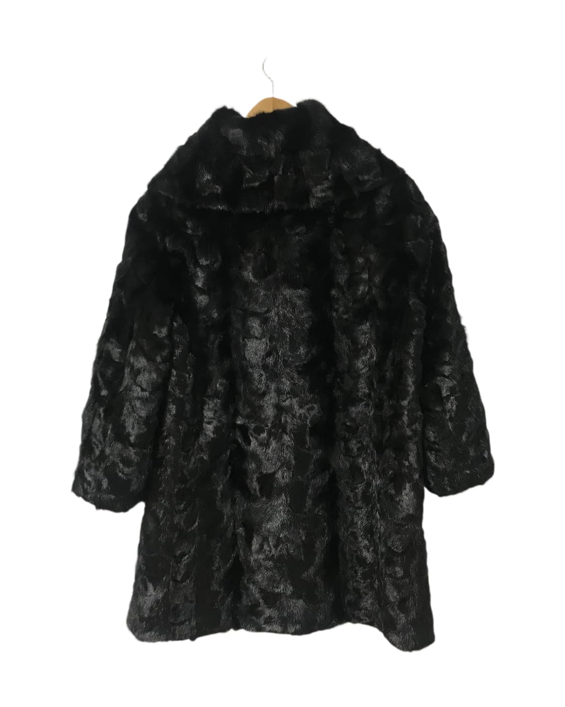 vintage black fur jacket 상품이미지9