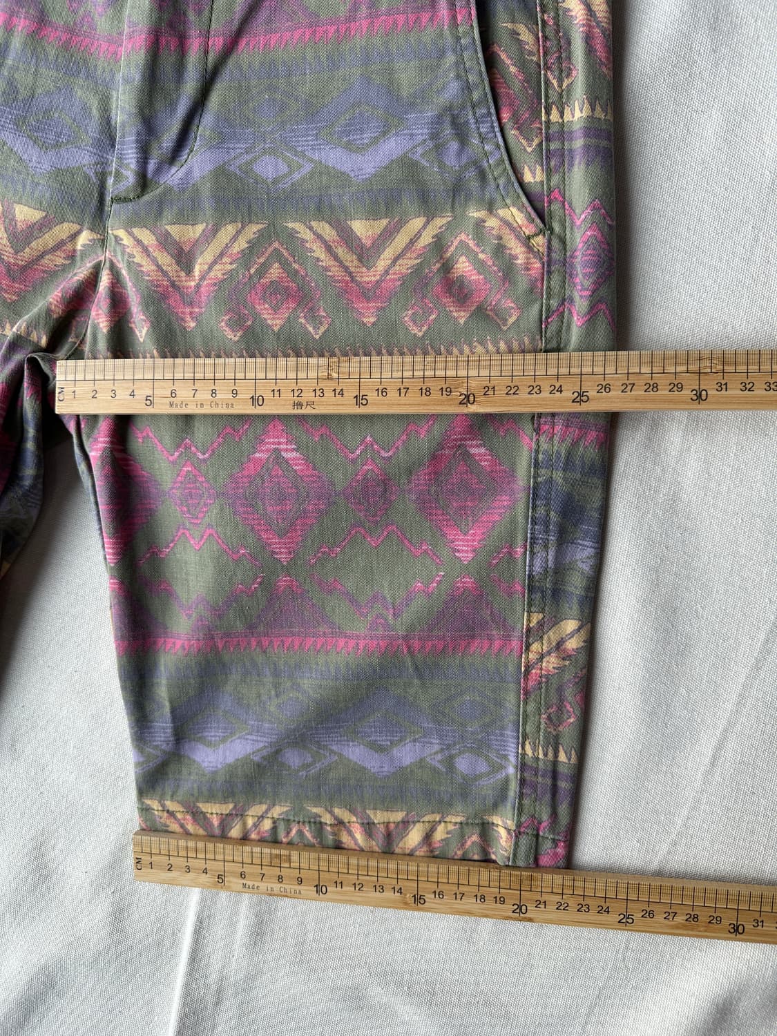 데님앤서플라이 랄프로렌 아즈텍 나바호 패턴 쇼츠 32  상품이미지9