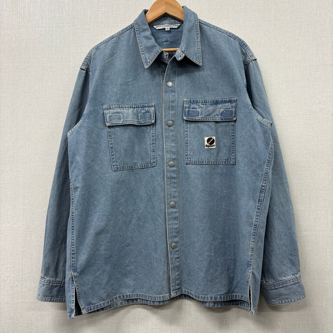 헤리티지플로스 데님 필드 셔츠  상품이미지1