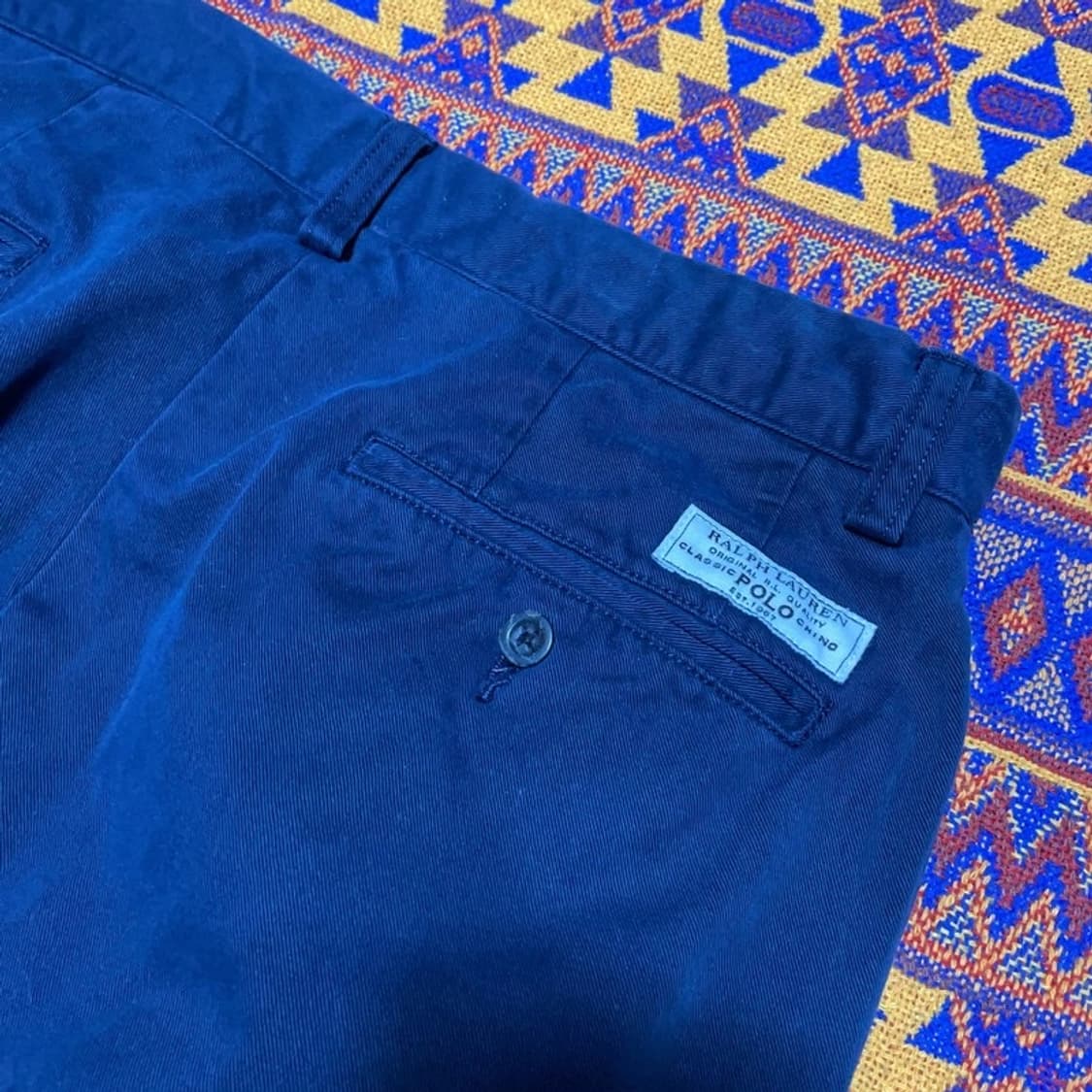 [30인치] 폴로랄프로렌 네이비 치노팬츠 면바지 상품이미지3