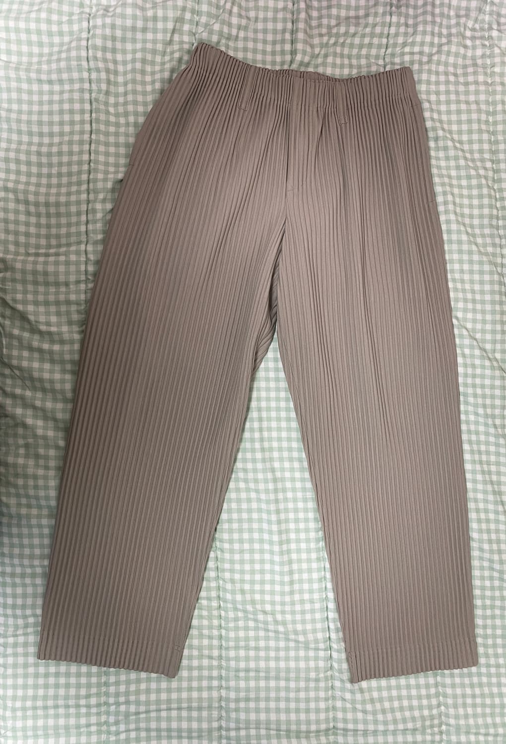 옴므플리세 일자핏 바지 상품이미지1