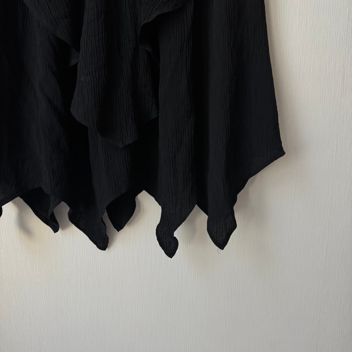 아카이브 드레이프 레이어드 셔링 견장 스터드디테일 롱스커트 치마 락시크 상품이미지4