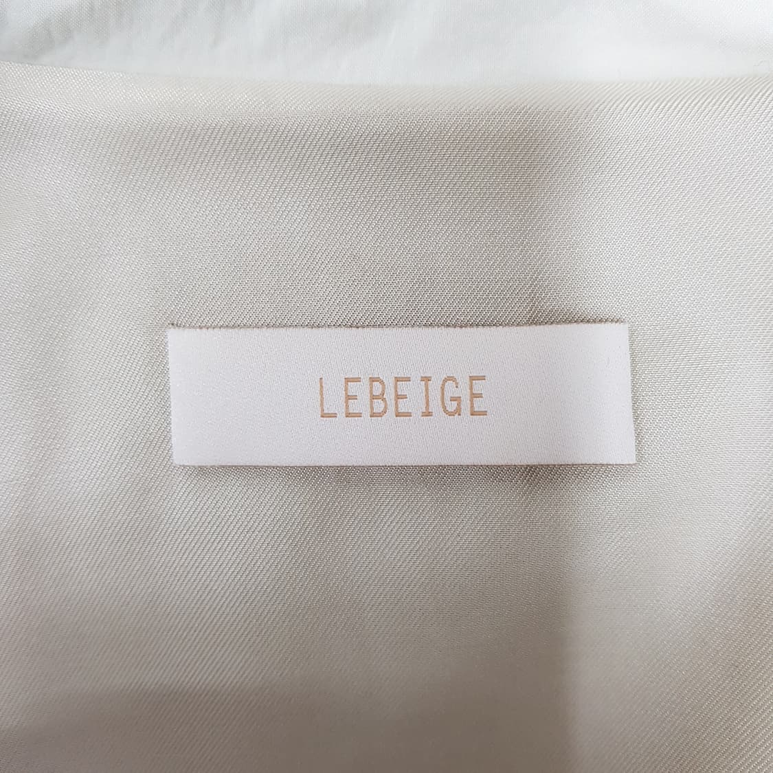 르베이지 2021 나일론 블렌드 트렌치코트 88-94-155사이즈 상품이미지7